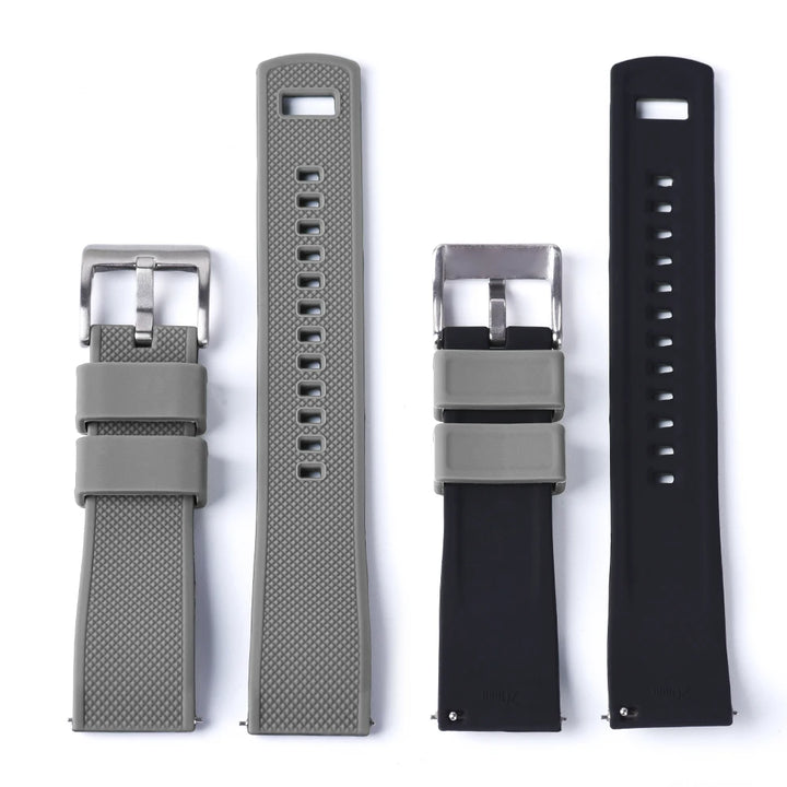 JUELONG Premium Silicone Watch Band 20mm Quick Release Rubber Strap Waterproof Men Women Replacement Watchband