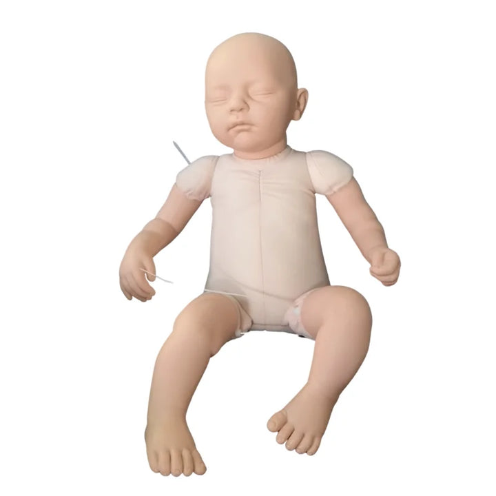 19″ Jamie Unfinished Reborn Doll Kit – Unpainted with Cloth Body