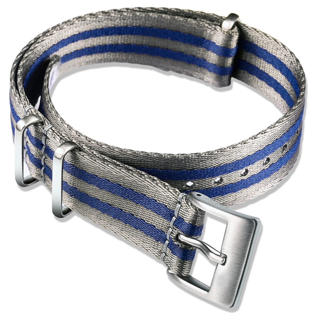 Military Nylon One-Piece Watch Band – 18/20/22/24mm