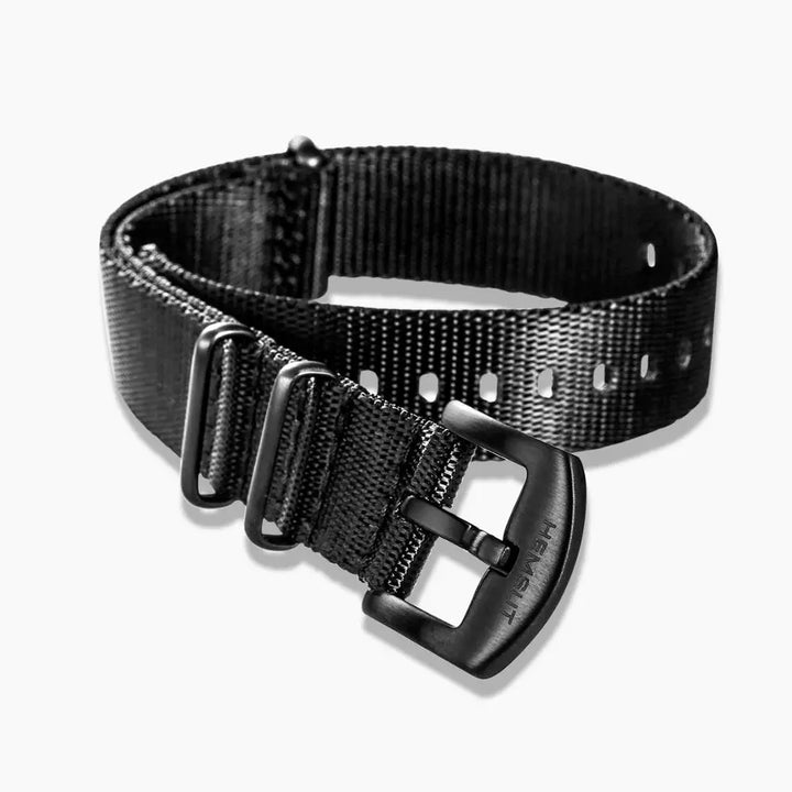 HEMSUT One-Piece Nylon Military Watch Strap 18-24mm