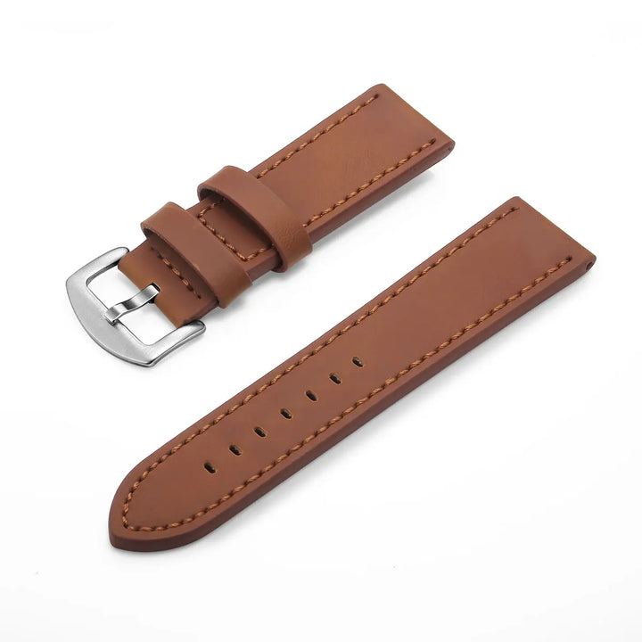 SAMCO Vintage Leather Watch Band 18–24mm