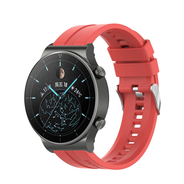 22mm Silicone Watch Strap for Huawei GT2 Pro, GT3 & Honor Magic 2 – 46mm