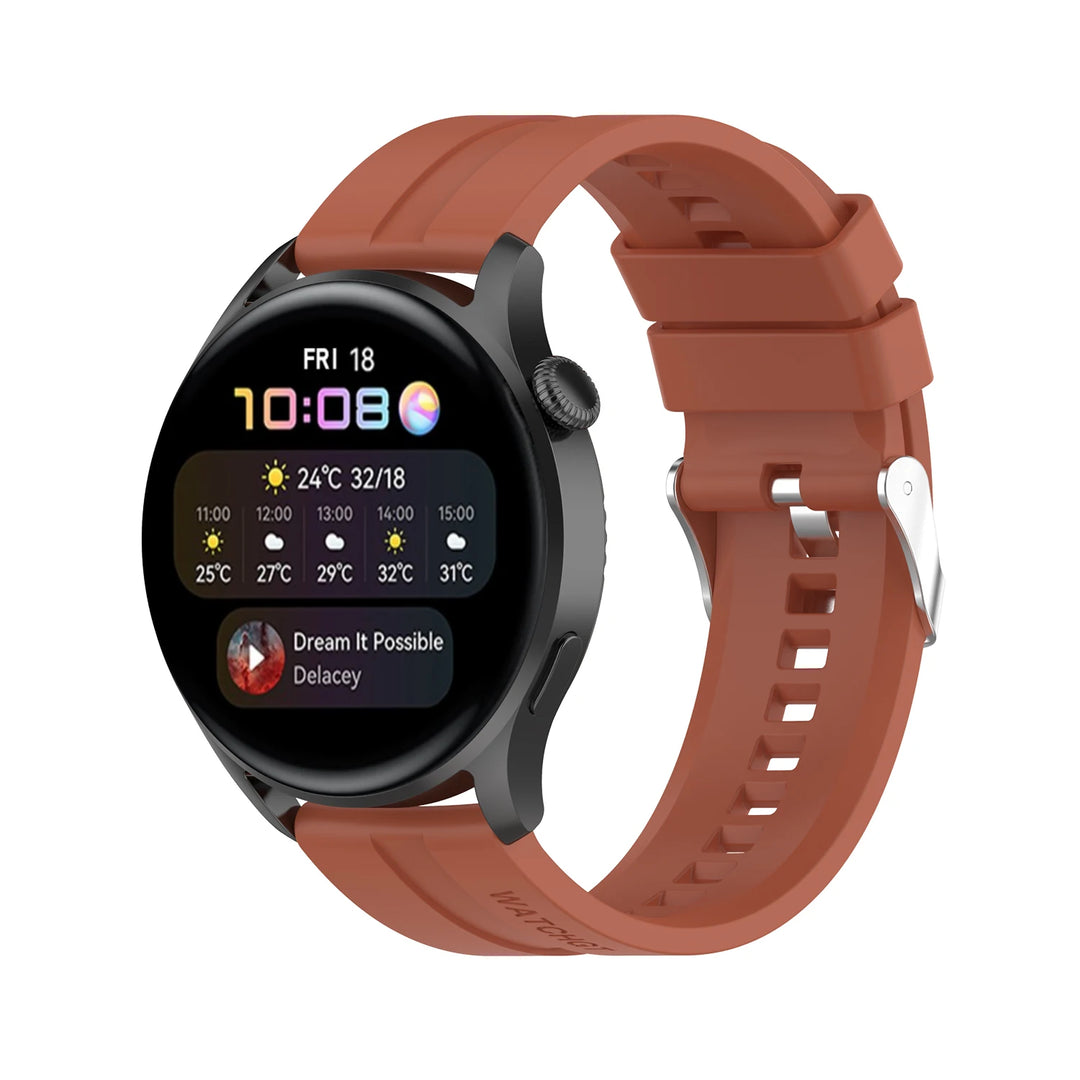22mm Silicone Watch Strap for Huawei GT2 Pro, GT3 & Honor Magic 2 – 46mm