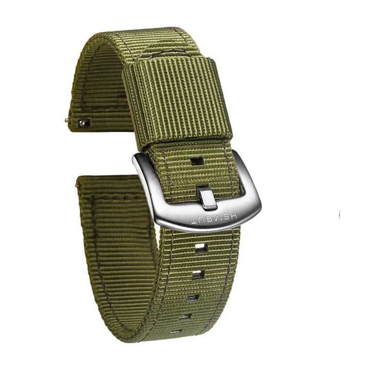 Military Nylon Quick-Release Watch Band (18-24mm)