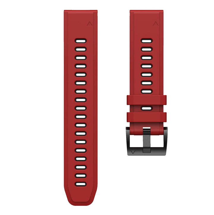 QuickFit Silicone Strap for Garmin Fenix Series (22-26mm)