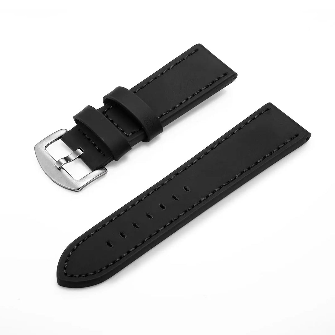 SAMCO Vintage Leather Watch Band 18–24mm