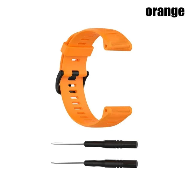 22mm Soft Silicone Strap for Garmin Forerunner & Fenix Series