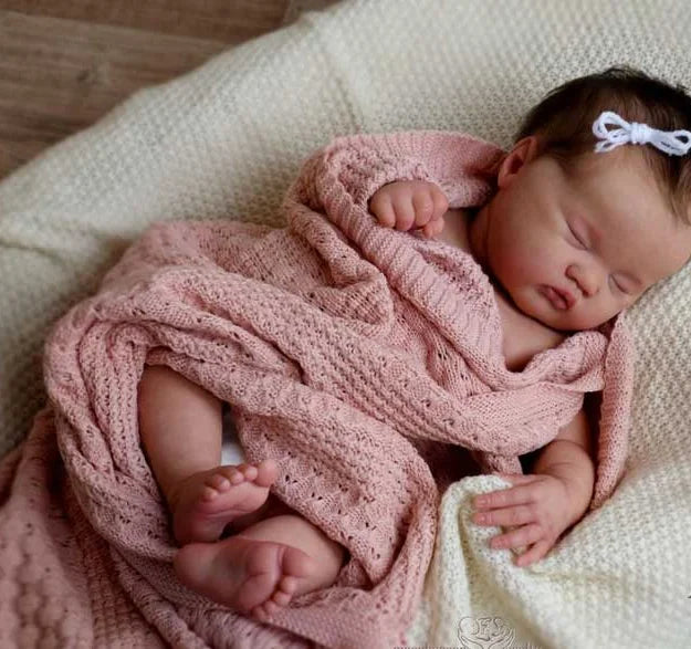 20″ Ashia Reborn Doll Kit – Lifelike Sleeping Baby DIY