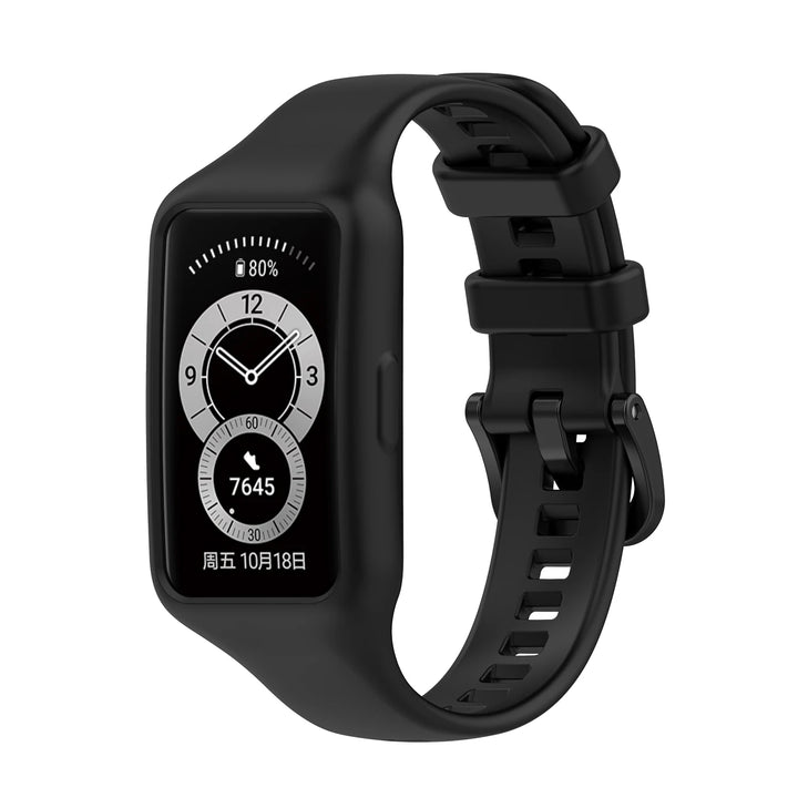 Silicone Strap with Case for Huawei Band 6/7 & Honor Band 6/7