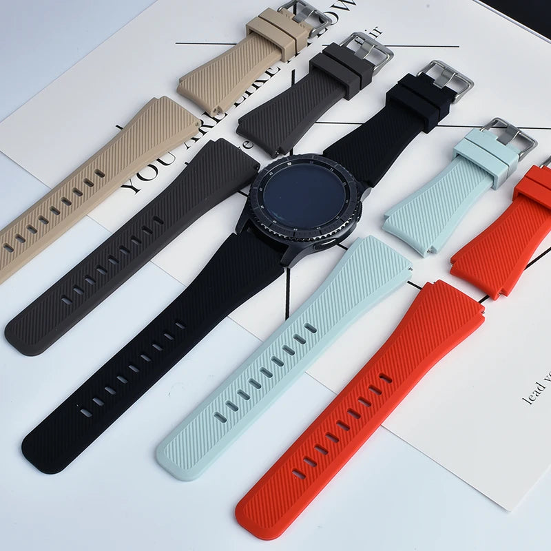 Universal Silicone Watch Band 20/22mm