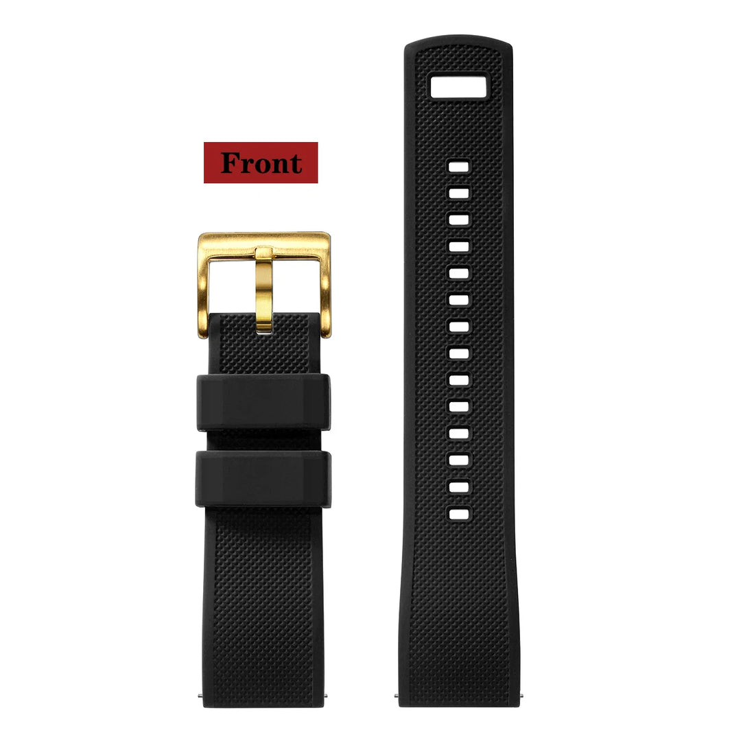 Silicone Quick-Release Watch Band 18/20/22mm