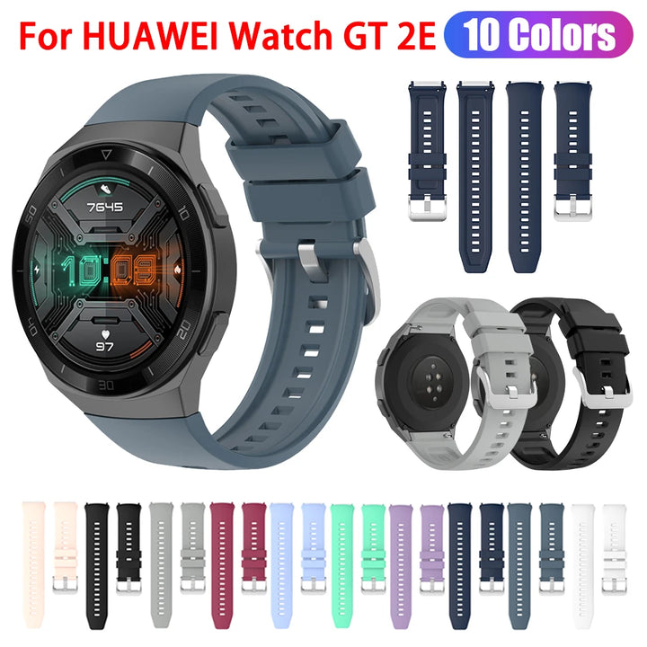 22mm Silicone Strap for HUAWEI Watch GT 2E