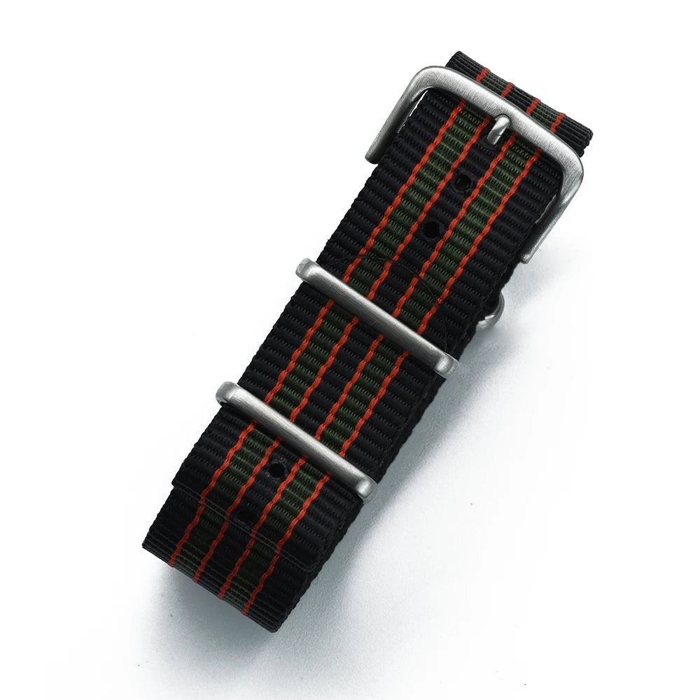 NATOBELT High Quality Nylon Sailcloth Strap 20mm 22mm Watchbands Military Army Watch Strap Replace Accessories