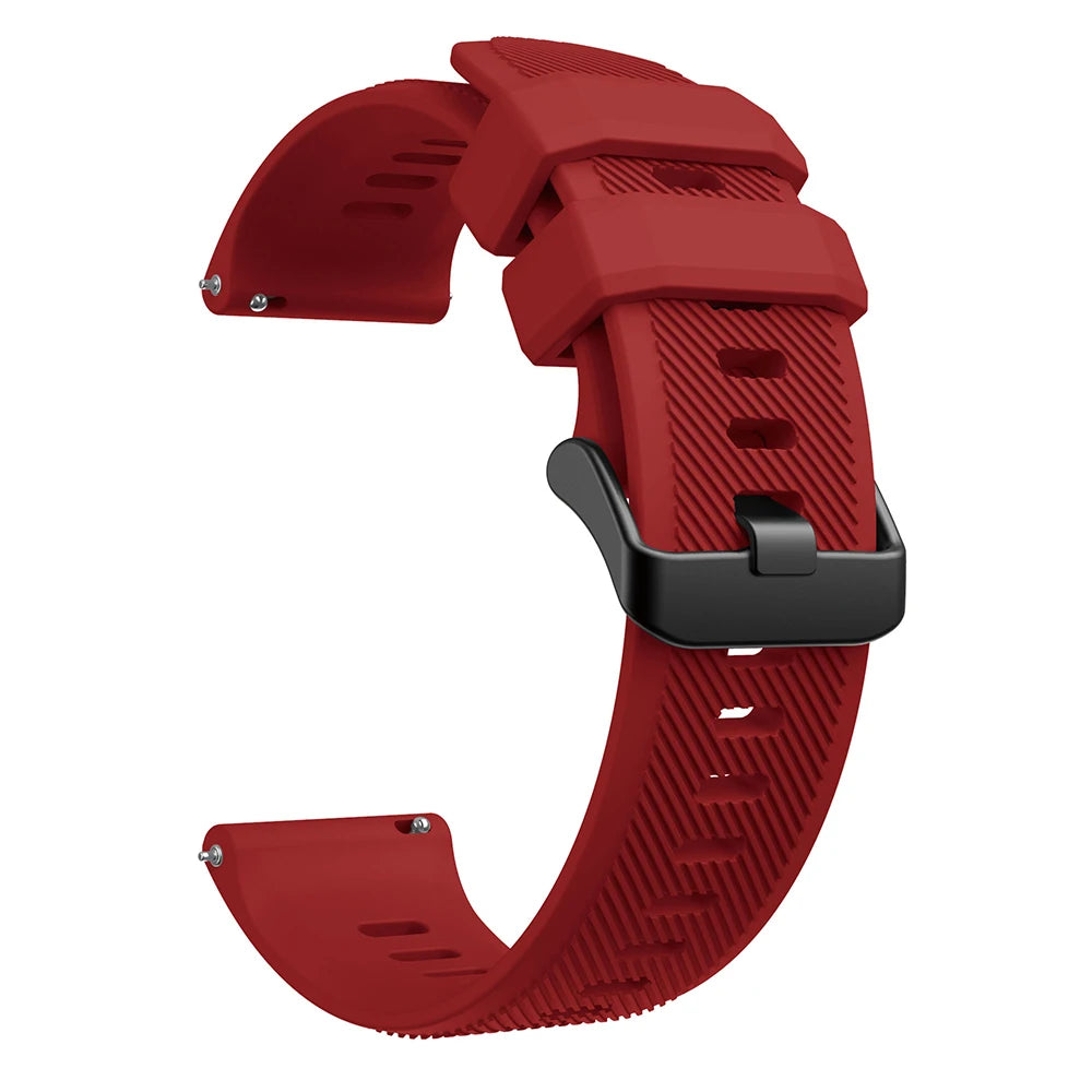22mm Silicone Watch Strap for Garmin Forerunner 745