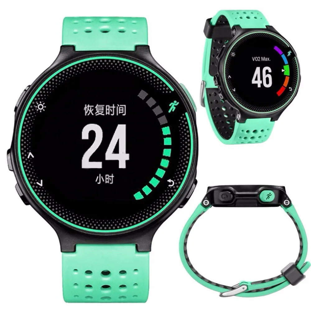 Silicone Watch Strap for Garmin Forerunner Series with Removal Tool