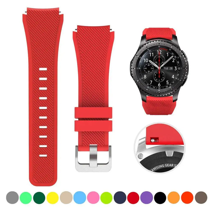 Universal Silicone Watch Band 20/22mm
