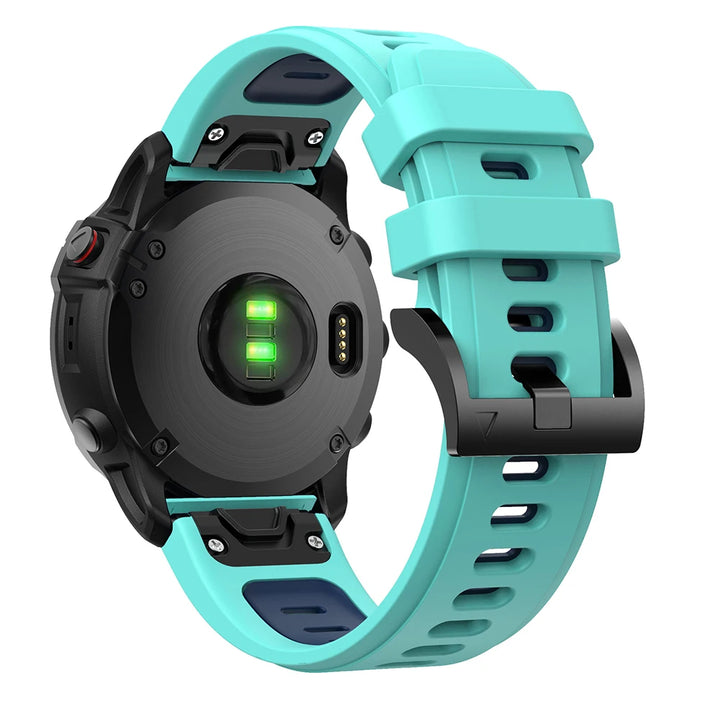 QuickFit Silicone Strap for Garmin Fenix Series (22-26mm)