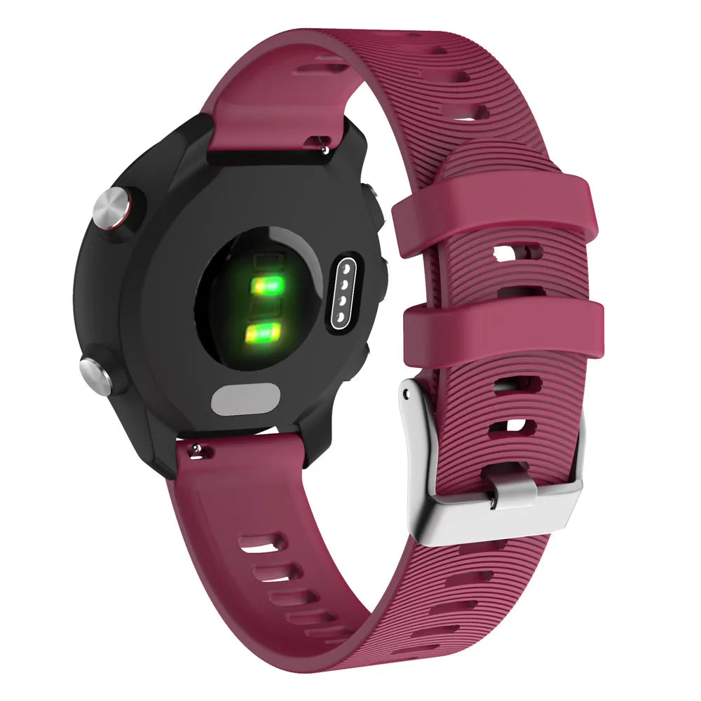 20mm Silicone Watch Strap for Garmin Forerunner & Venu Series