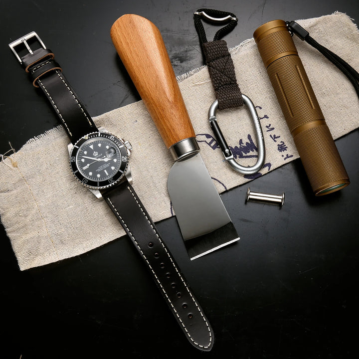 High Quality Horween Genuine Leather Straps Brown Soft Wrap Handmade Cowhide Watch Bands 18mm 20mm 22mm