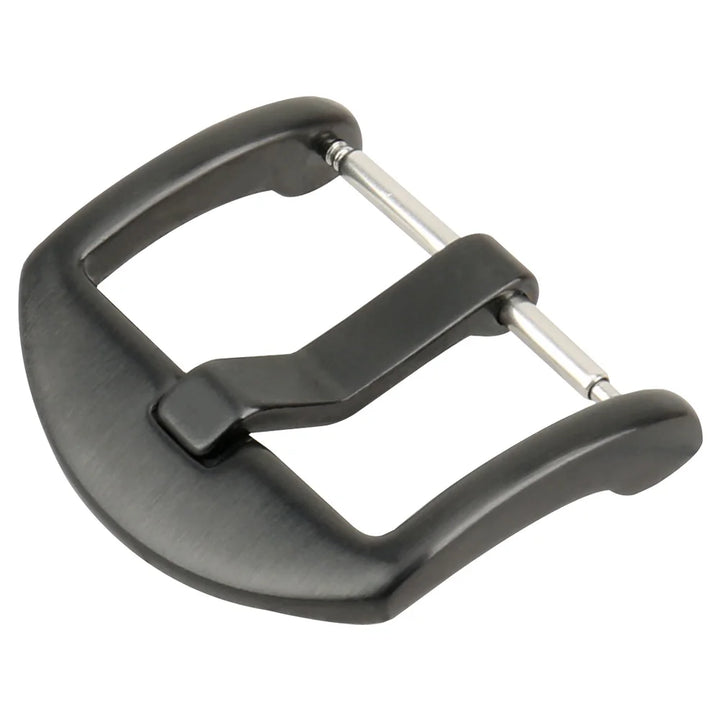 MAIKES Stainless Steel Watch Buckle 16mm 18mm 20mm 22mm 24mm Leather Strap Watch Clasp Black Rose Gold