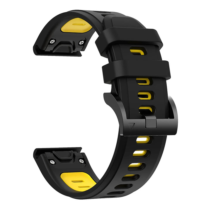 QuickFit Silicone Strap for Garmin Fenix Series (22-26mm)