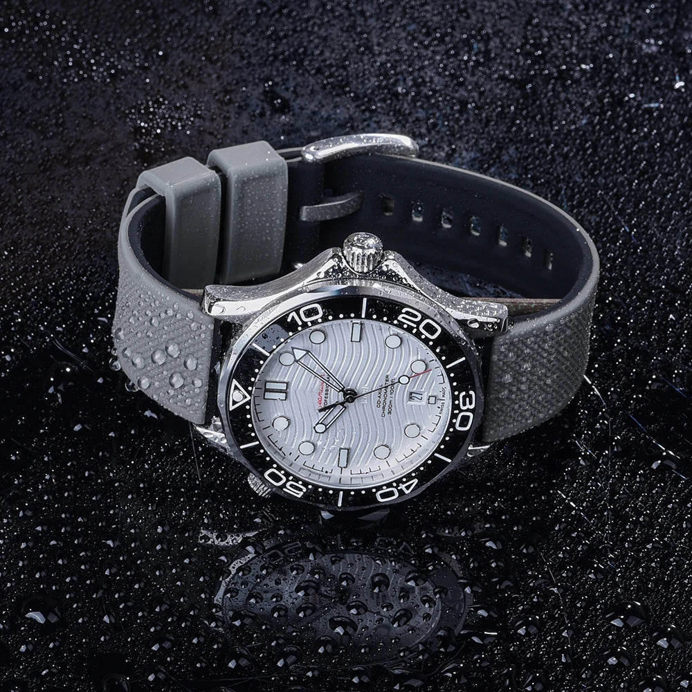 JUELONG Premium Silicone Watch Band 20mm Quick Release Rubber Strap Waterproof Men Women Replacement Watchband