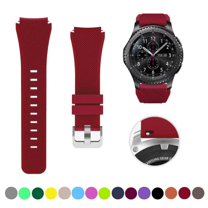 Universal Silicone Watch Band 20/22mm