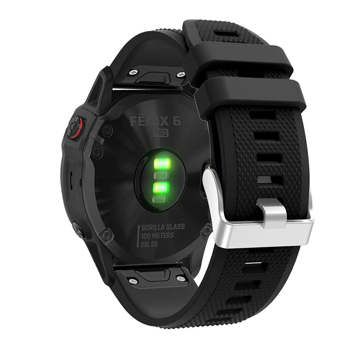 22mm Quick-Fit Silicone Strap – Garmin Fenix, EPIX & Tactix