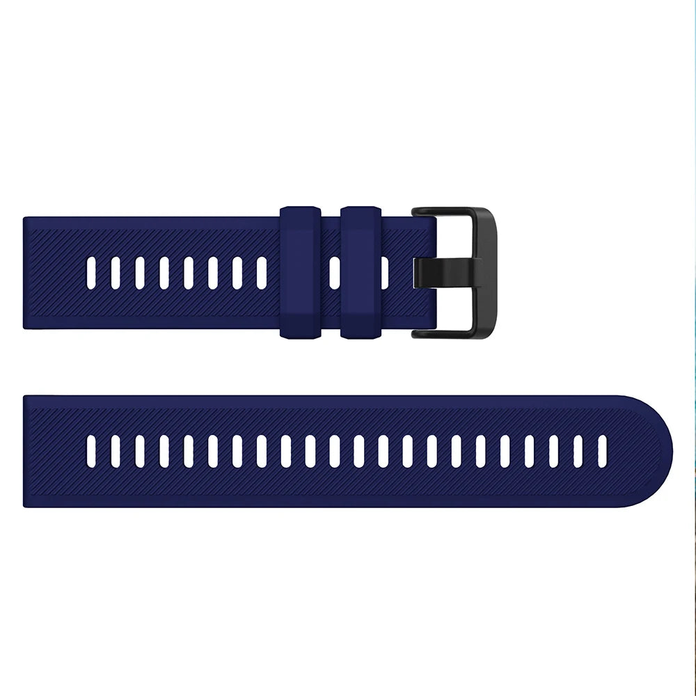 22mm Silicone Watch Strap for Garmin Forerunner 745
