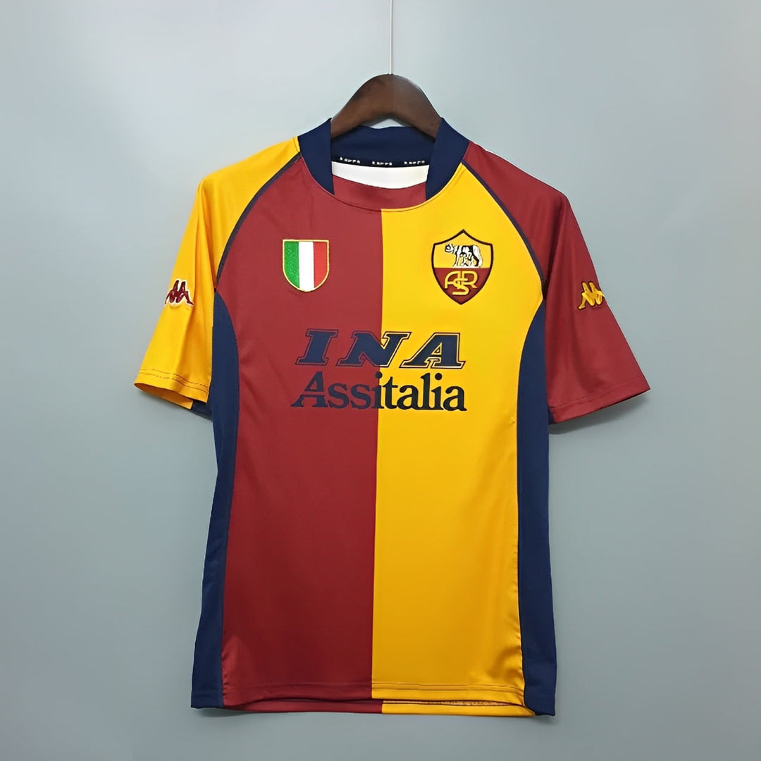 Roma 2001/02 Home Shirt (Champions League)