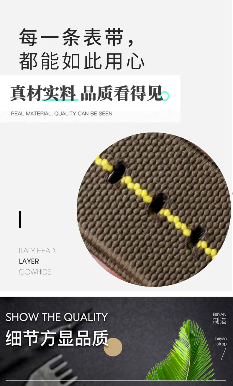 Nylon Parachute Strap 18–22mm