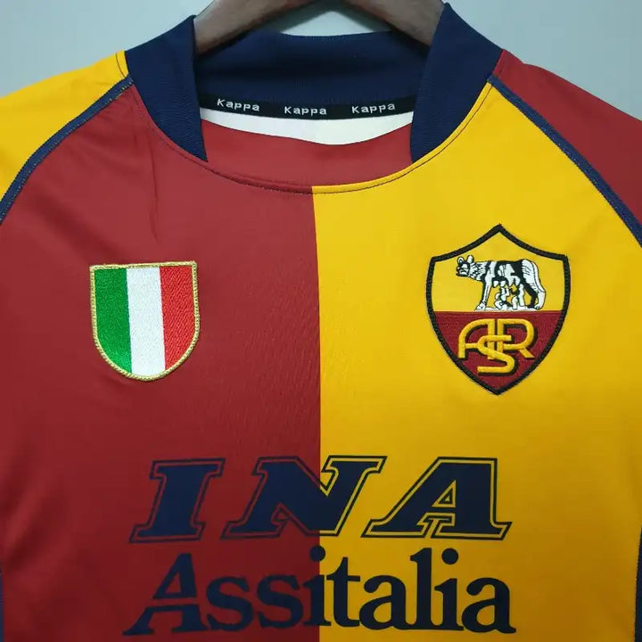 Roma 2001/02 Home Shirt (Champions League)