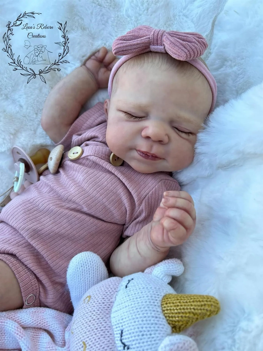 19″ Pascale Realistic Reborn Baby Doll – Soft Body Lifelike Newborn