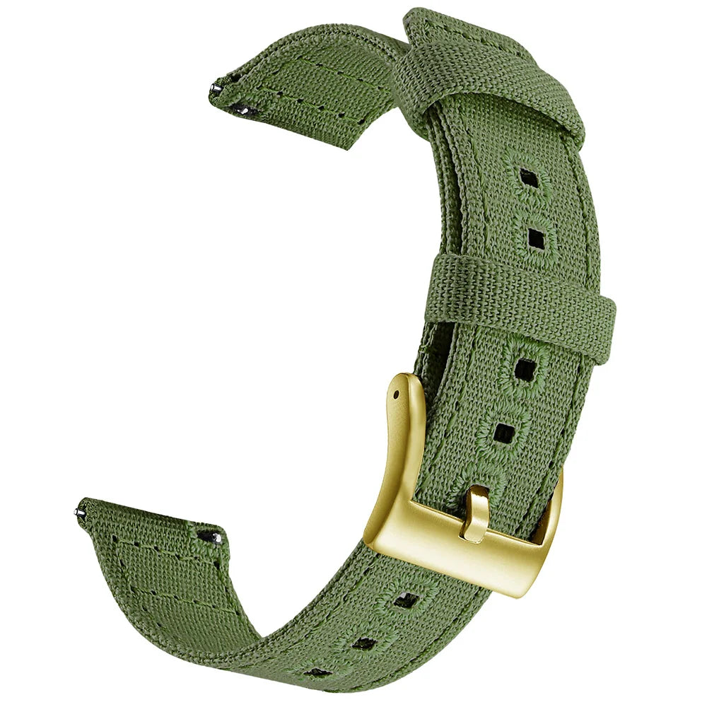 Quick-Release Canvas Strap 20/22mm