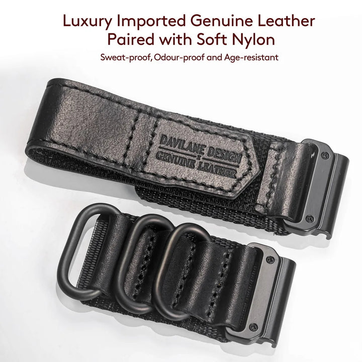 HEMSUT Nylon QuickFit Watch Strap – 20/22/26mm for Garmin Fenix 6/7/8, Forerunner, Epix, Instinct, Tactix