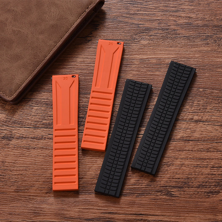 Premium FKM CTS Watch Strap 20mm 22mm 24mm Rubber Watch Band Quick Release Wristbelt For Patek Philippe Watch