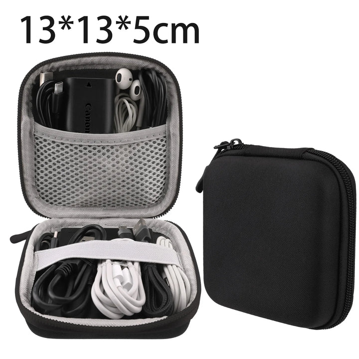 Portable Earphone & Cable Organizer Bag for Chargers & Gadgets