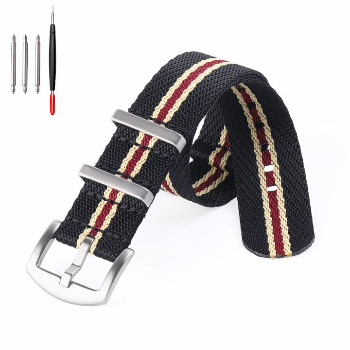 Nylon Military Watch Band 18–22mm