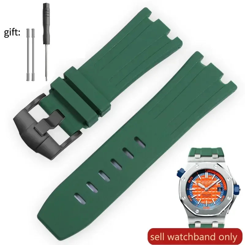 Audemars Piguet Royal Oak Offshore Rubber Watch Strap – 28mm, Silicone