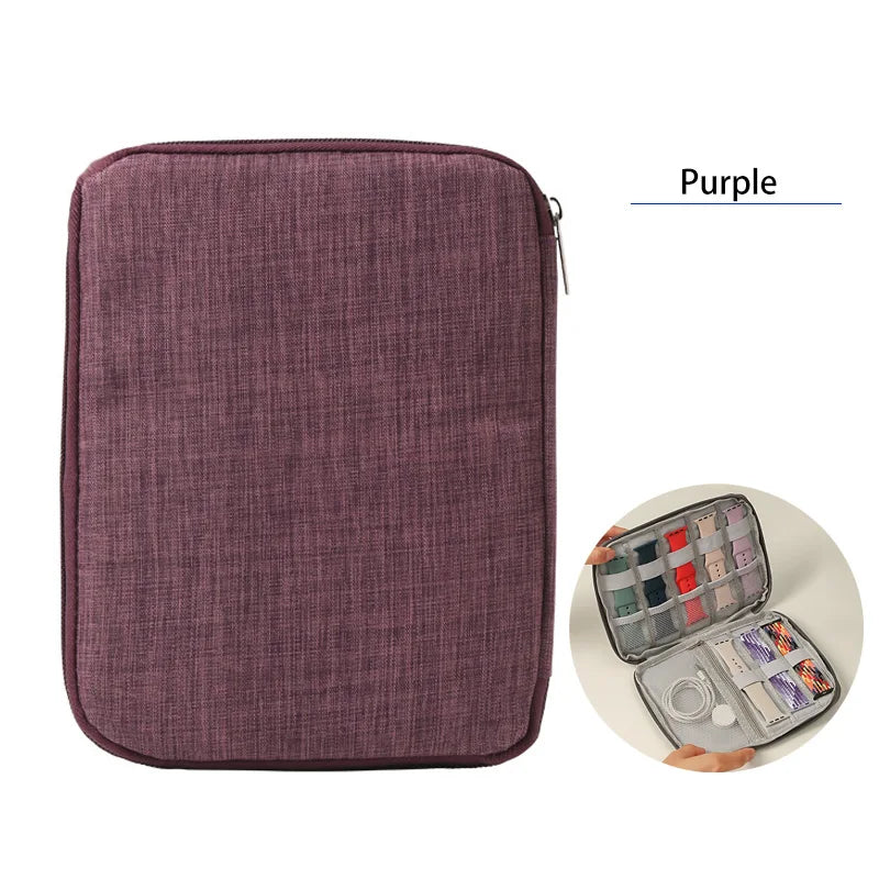 Travel Storage Bag for Apple Watch Bands & Straps