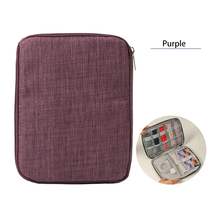 Travel Storage Bag for Apple Watch Bands & Straps