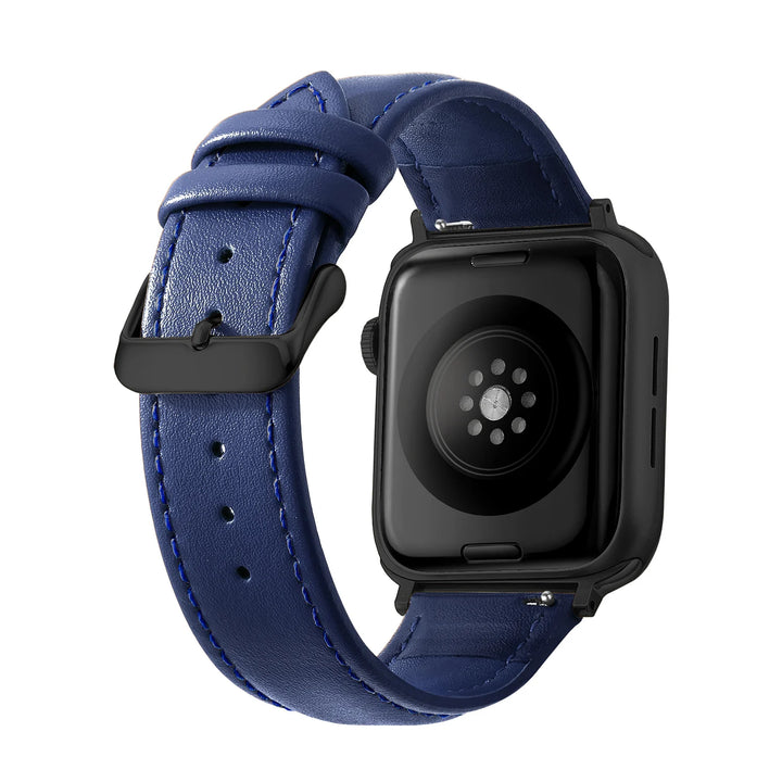 Genuine Leather Apple Watch Band 40–49mm for iWatch Series 3–8 & Ultra