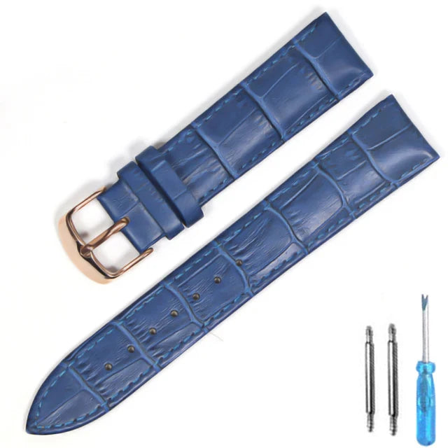 Watch Band Genuine Leather straps Watchbands 12mm 18mm 20mm 22mm watch accessories superior quality watch strap