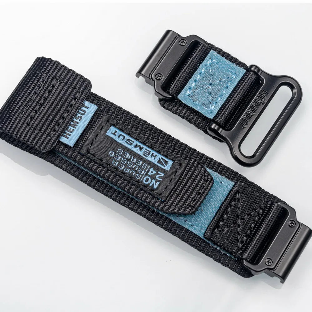 HEMSUT Nylon Quickfit Watch Strap – 20–26mm for Garmin Fenix & EPIX