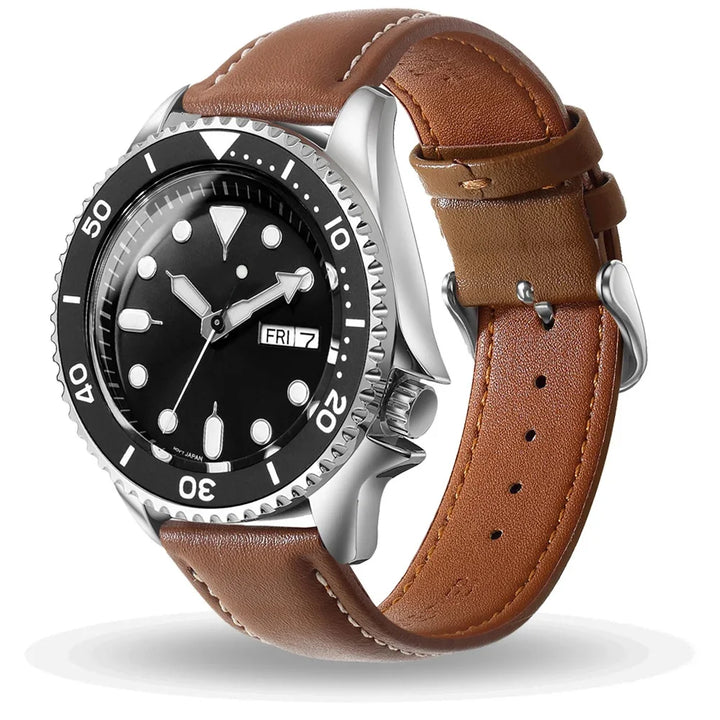 Top Grain Leather Watch Band 12–24mm (Quick Release)