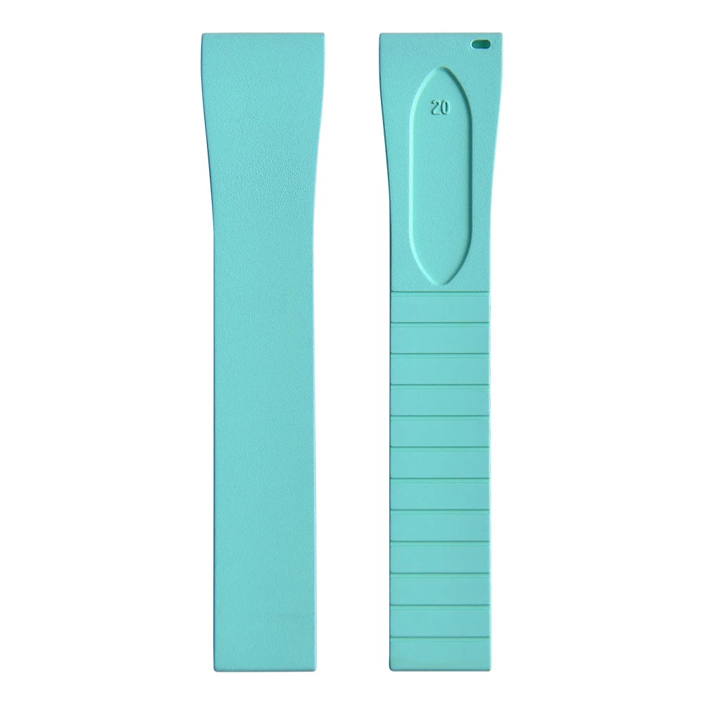 CTS FKM Rubber Watch Strap 16mm 18mm 19mm 20mm 21mm 22mm Quick Release Butterfly Buckle Watch Band CTS Strap For Cut To Size