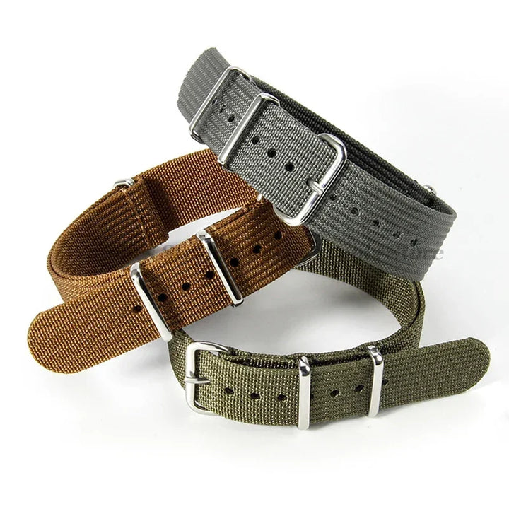 Premium Braid Nylon Watch Strap 18mm 20mm 22mm for Seiko for Huawei Watch Gt2/Gt3 Belt for Military Sport Universal Wristband