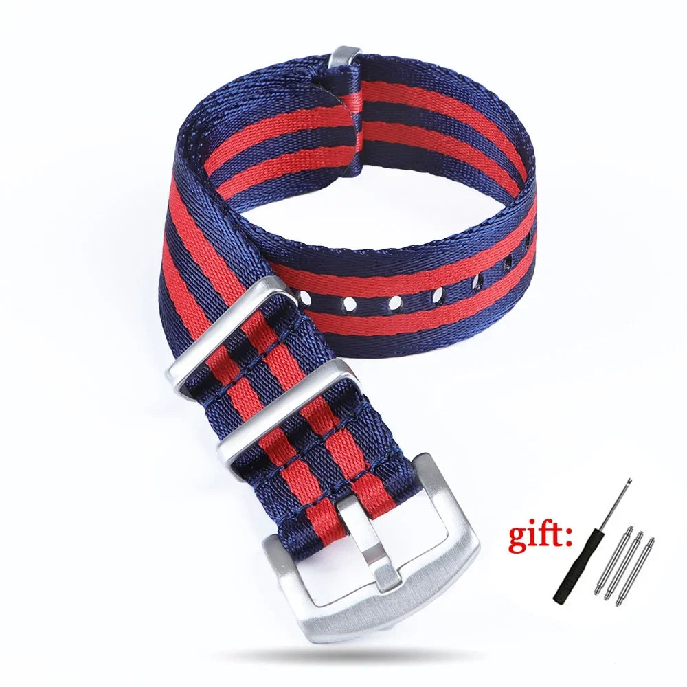 Nylon Military Watch Strap 18/20/22mm (Sport Band)