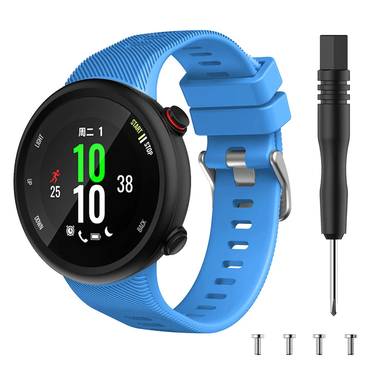 Silicone Replacement Strap for Garmin Forerunner 45/45S & Swim 2