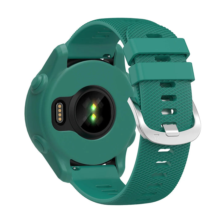 Silicone Strap with Protective Case for Garmin Forerunner 255/265